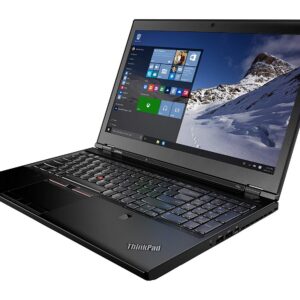 Lenovo ThinkPad P50 15.6 FHD Laptop, Core i7-6700HQ 2.6GHz, 16GB RAM, 240GB Solid State Drive, Windows 10 Pro 64bit (Renewed)