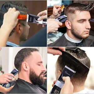 Hatteker Cordless Hair Trimmer Pro Hair Clippers Beard Trimmer for Men Haircut Kit Cordless USB Rechargeable Waterproof