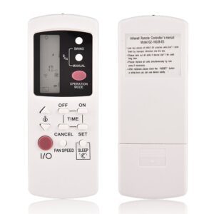 Air Conditioner Remote Control for Galanz GZ-1002A-E3 GZ-1002B-E1 GZ-1002B-E3 GZ01-BEJ0-000, for Galanz Remote Control Replacement, 10m / 33ft Control Distance, Stable Performance Remote Control