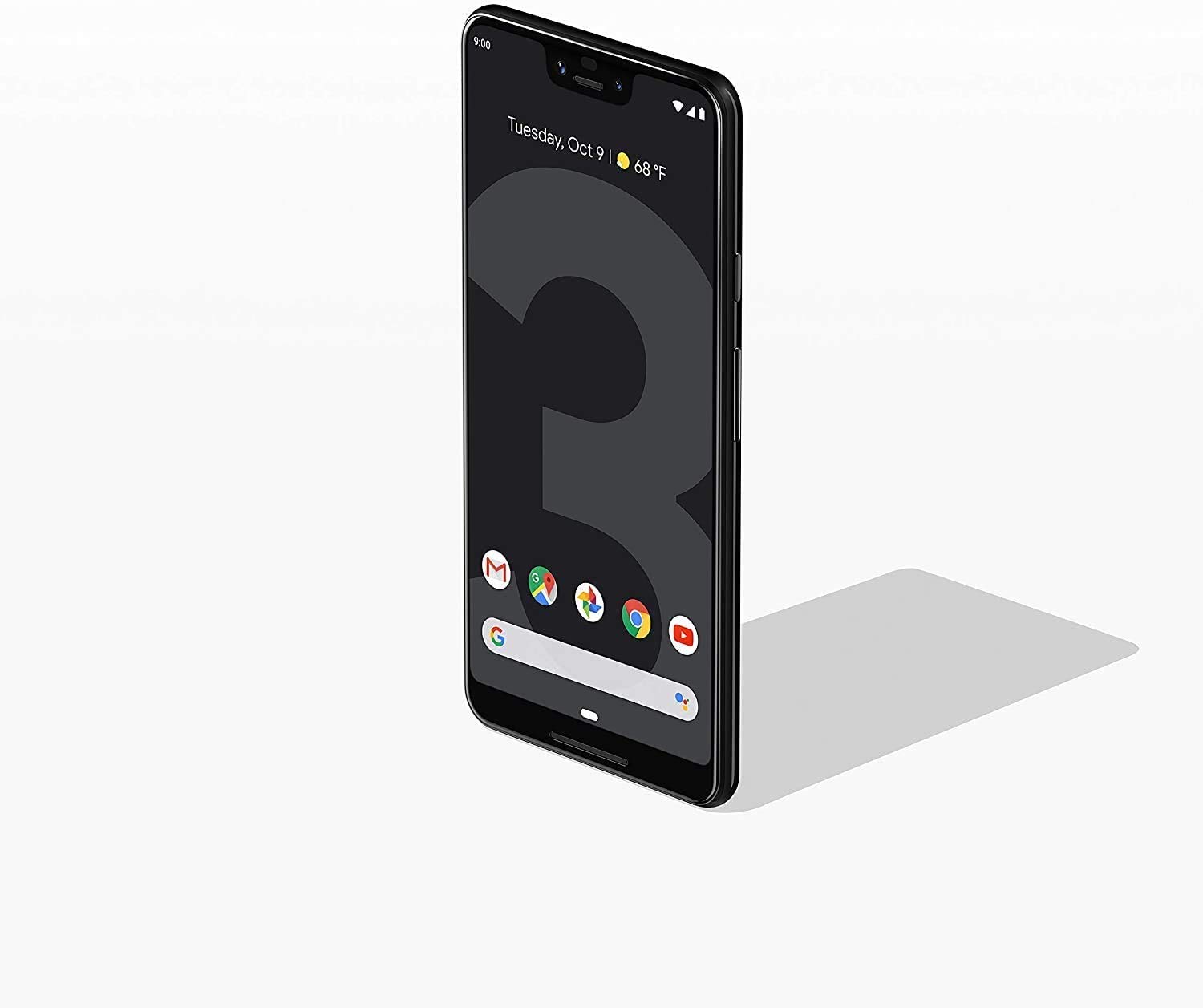 Google Pixel 3 XL G013C Unlocked 64GB 4G LTE Smartphone - Just Black (Renewed)