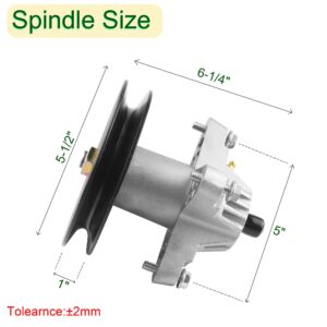 OakTen Spindle Assembly for MTD Troy-Bilt 38 Inch Riding Mower 918-04474 and Toro 42 inch LX425 LX426 Lawn Tractor 112-6063