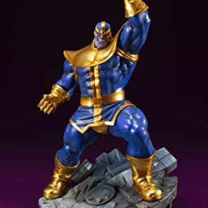 Kotobukiya Marvel Universe Avengers Series: Thanos Artfx+ Statue, Multicolor, Model:KTMK251