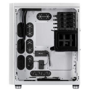 CORSAIR Crystal Series 680X RGB High Airflow Tempered Glass ATX Smart Case, White