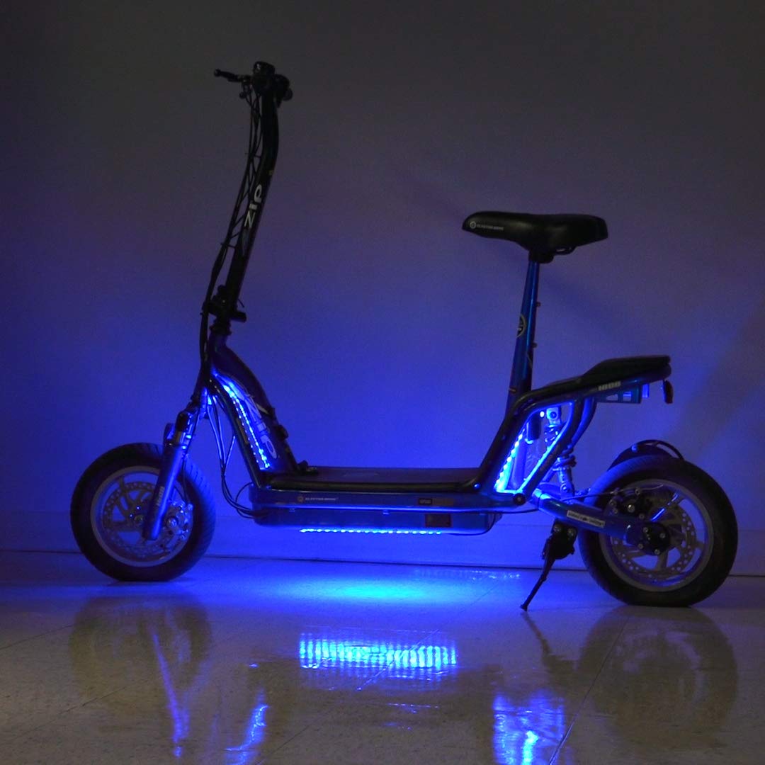 Multi-Color LED Light Kit for Recreational Scooters (12 Light Kit)