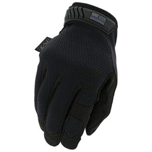 Mechanix Wear - Thin Blue Line Covert Tactical Gloves Large,Black