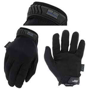 Mechanix Wear - Thin Blue Line Covert Tactical Gloves Large,Black