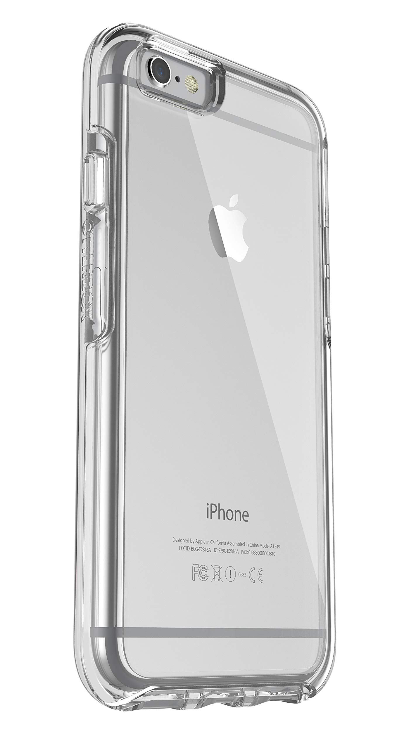 OtterBox SYMMETRY SERIES Slim Case for iPhone 6s & iPhone 6 (NOT PLUS) - Non-Retail Packaging -CLEAR CRYSTAL