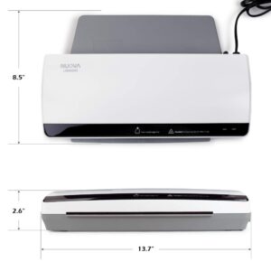 Nuova LM992HC Dual Mode Thermal & Cold Laminator, 9" Max Width, Quick Warm-Up, White