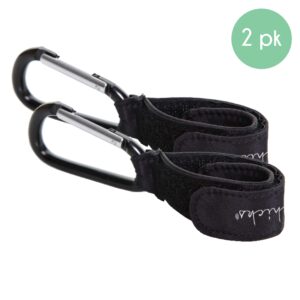 Little Chicks Stroller Hooks Clip Carabiner - Purse and Bag Hanger - 2 Pack - Model CK095