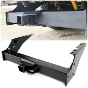 ecotric class 5 trailer hitch 2" receiver compatible with ford 1999-2016 f-250/f-350 super duty 2008-2015 f-450 super duty 17000 lbs replace for part number 15410