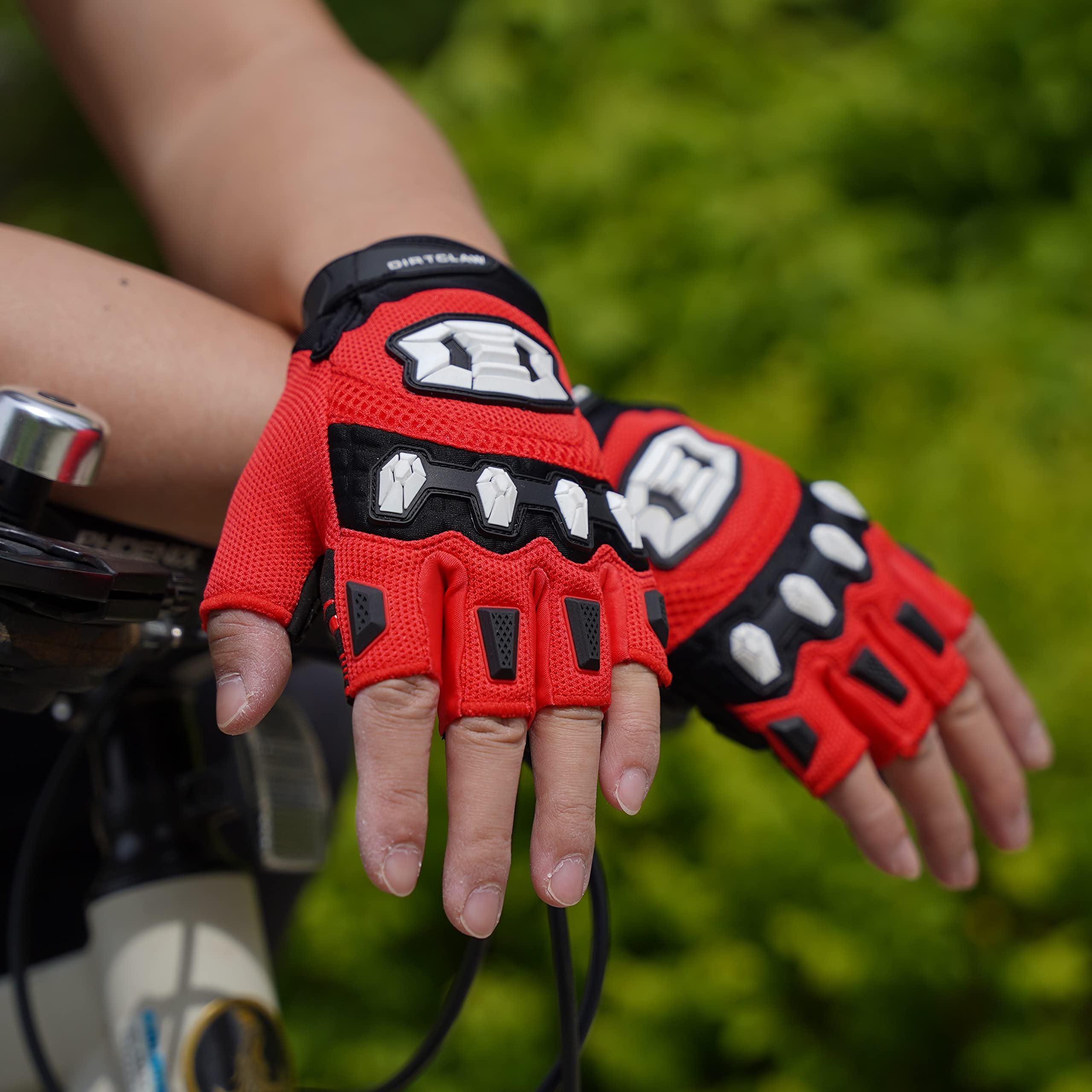 Seibertron Adult Dirtclaw Gloves - Versatile Gloves for Cycling, ATV, and Mountain Biking Red XL