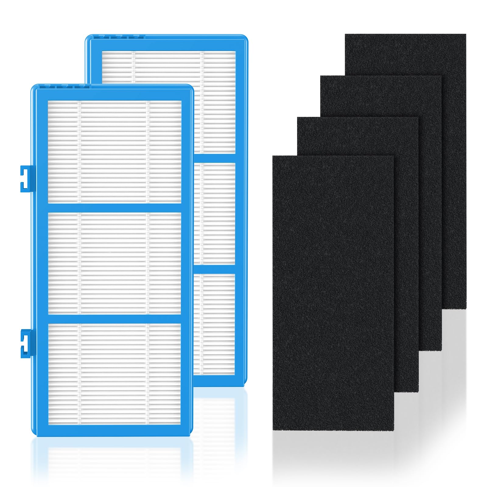 HAPF30AT Filter Replacement for Holmes AER1 Type Total Air Purifier, True Hepa Filter for HAPF30AT HAP242-NUC HAP424 HAP706 HAP716 HAP9240 et.