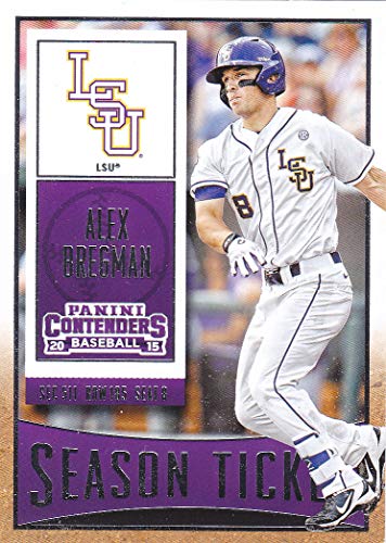 2015 PANINI CONTENDERS ALEX BREGMAN RC ROOKIE CARD