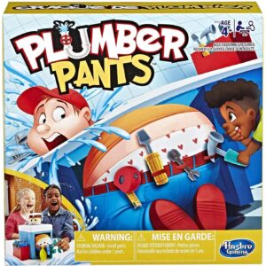 hasbro gaming plumber pants game for kids ages 4 & up