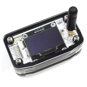 ZRZ-1AS case for Raspberry Pi Zero/Zero W & ZUMspot with Attached 1.3″ OLED