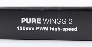 Be quiet! Pure Wings 2 120mm PWM high-Speed, BL081, Cooling Fan, Black