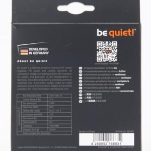 Be quiet! Pure Wings 2 120mm PWM high-Speed, BL081, Cooling Fan, Black