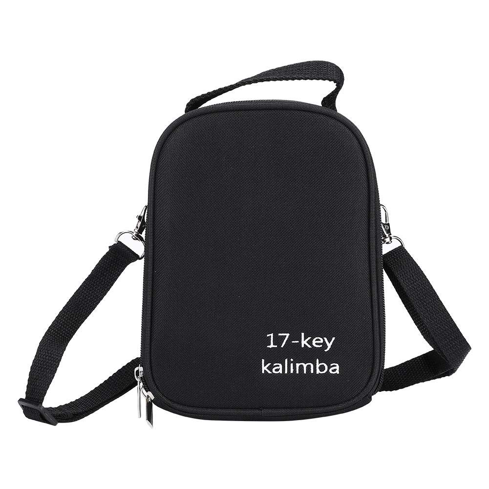 Dilwe Kalimba Bag, 17Keys Portable Kalimba Case Thumb Finger Piano Storage Shoulder Bag Handbag Box, Thumb Piano Bag Kalimba Storage Bag Musicial Instrument