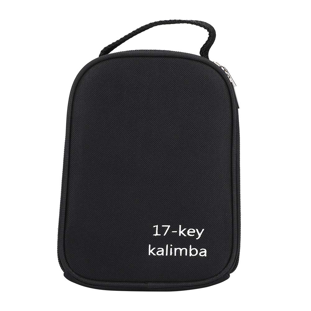 Dilwe Kalimba Bag, 17Keys Portable Kalimba Case Thumb Finger Piano Storage Shoulder Bag Handbag Box, Thumb Piano Bag Kalimba Storage Bag Musicial Instrument