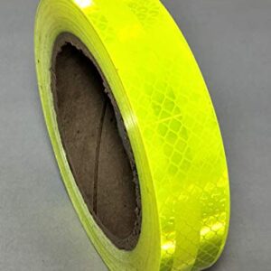 3M Fluorescent Yellow-Green 983-23 Retro Reflective Marking Tape 1" x 30' Roll