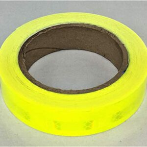 3M Fluorescent Yellow-Green 983-23 Retro Reflective Marking Tape 1" x 30' Roll