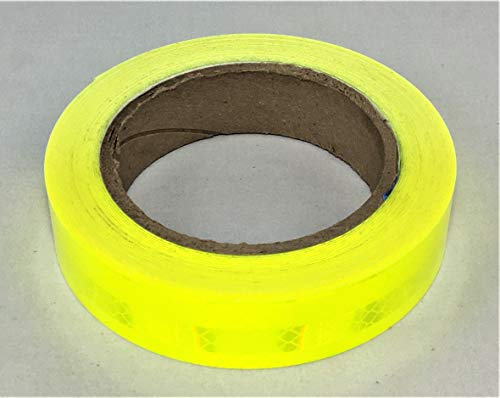 3M Fluorescent Yellow-Green 983-23 Retro Reflective Marking Tape 1" x 30' Roll