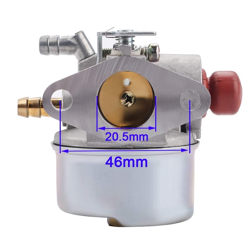 Venseri 640025 640025C OHH55 OHH60 Carburetor for Tecumseh OH195EA TVM195 OHH45 OHH50 OHH55 OHH60 OHH65 5.5HP 6HP Engine Lawn Mower Go Kart Motor Replace 640004 640014 640025B 640117B