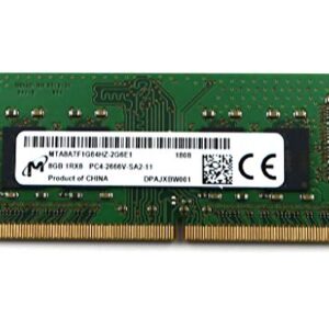 Micron MTA8ATF1G64HZ-2G6E1 8GB DDR4 2666MHz Memory Module - Memory Modules (8GB, 1x8GB, DDR4, 2666MHz, 260-pin SO-DIMM)