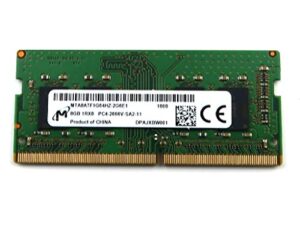 micron mta8atf1g64hz-2g6e1 8gb ddr4 2666mhz memory module - memory modules (8gb, 1x8gb, ddr4, 2666mhz, 260-pin so-dimm)