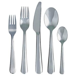 ikea dragon 20-piece flatware set, stainless steel