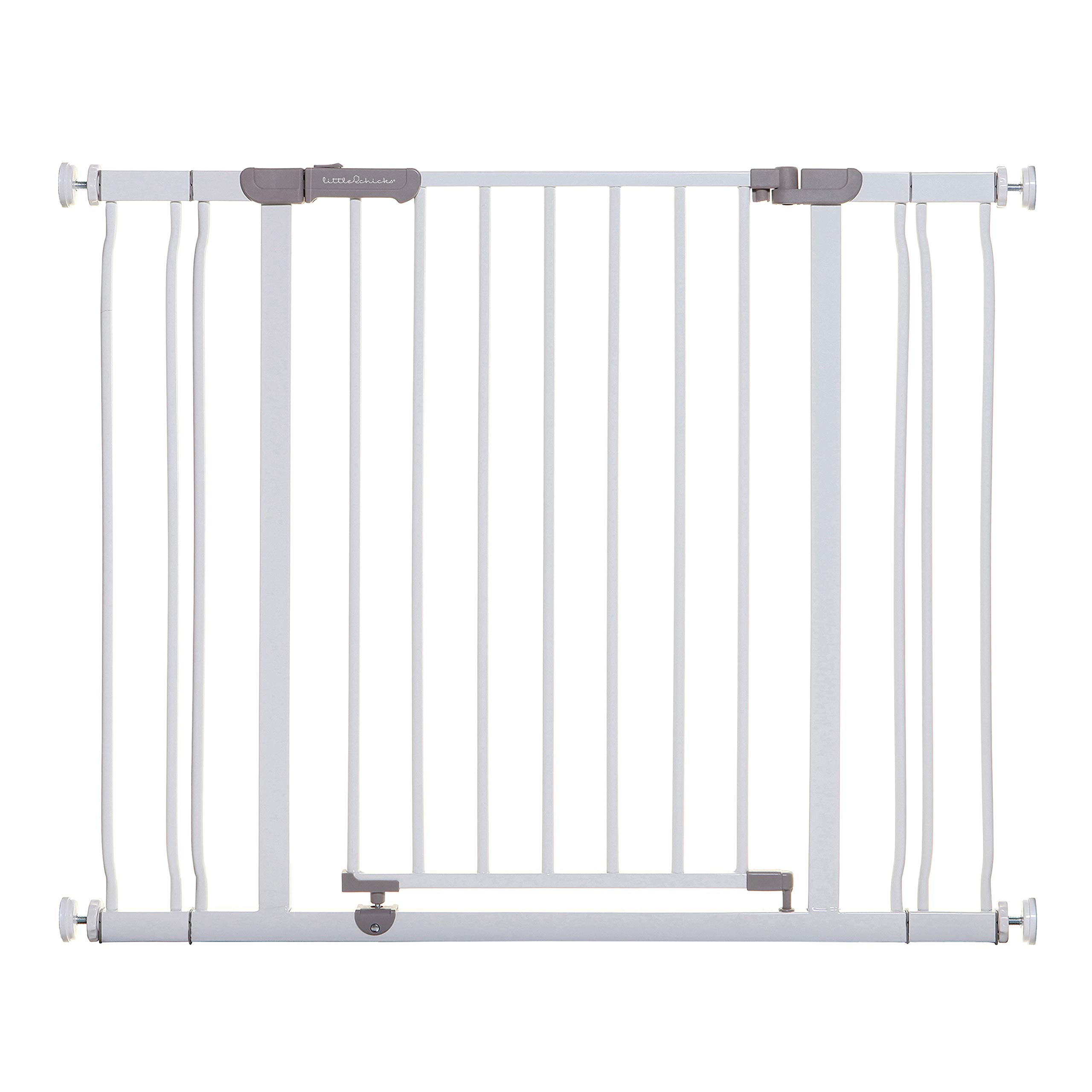 Little Chicks Winston Pressure Mounted Baby Safety Gate with Stay Open Feature, 29.5-39 inches -Model CK037