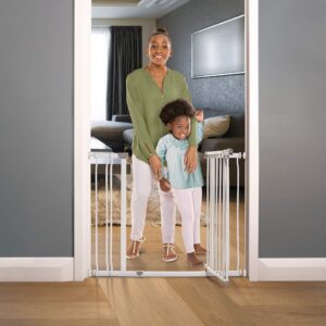 Little Chicks Winston Pressure Mounted Baby Safety Gate with Stay Open Feature, 29.5-39 inches -Model CK037