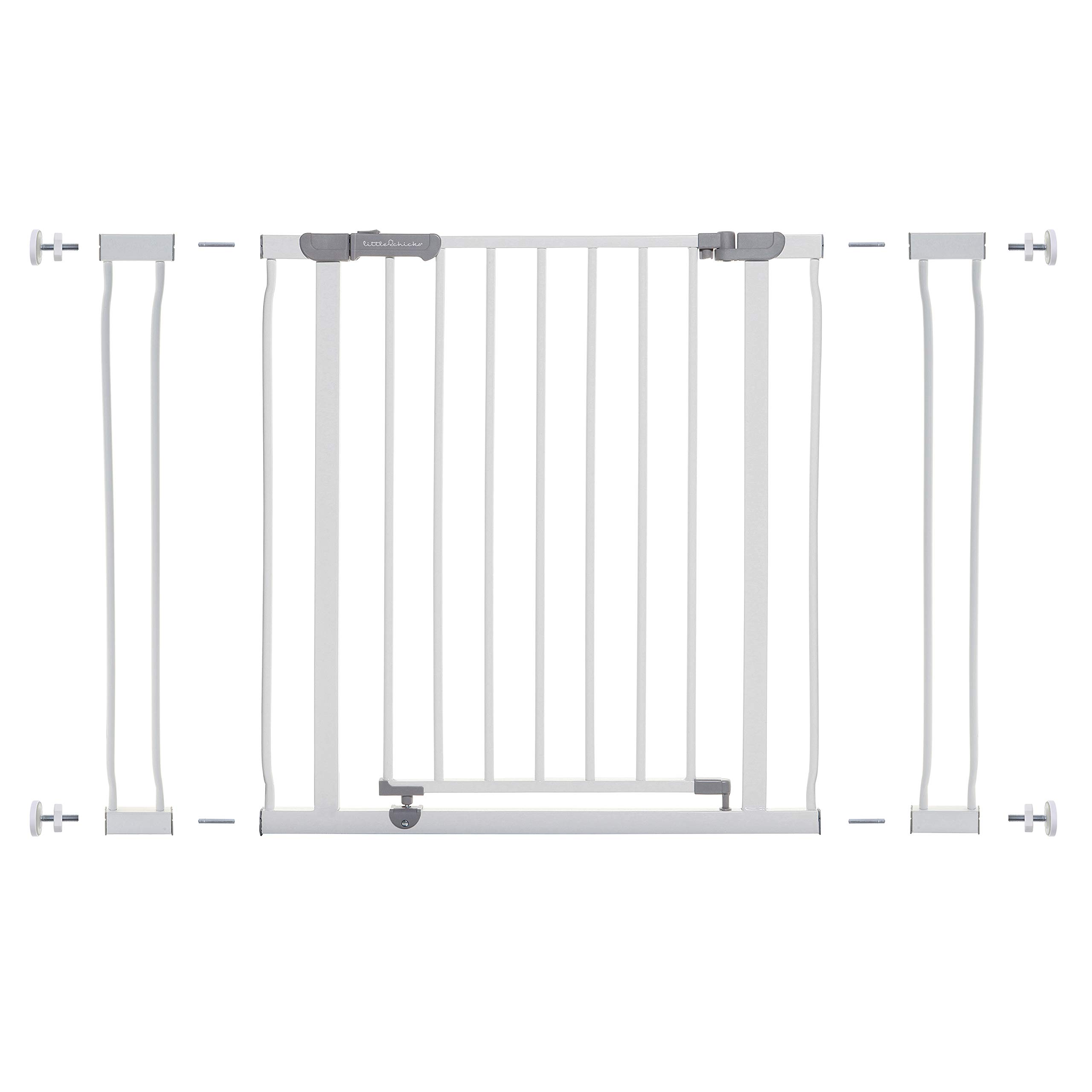 Little Chicks Winston Pressure Mounted Baby Safety Gate with Stay Open Feature, 29.5-39 inches -Model CK037