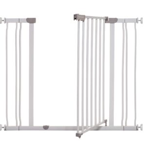 Little Chicks Winston Pressure Mounted Baby Safety Gate with Stay Open Feature, 29.5-39 inches -Model CK037