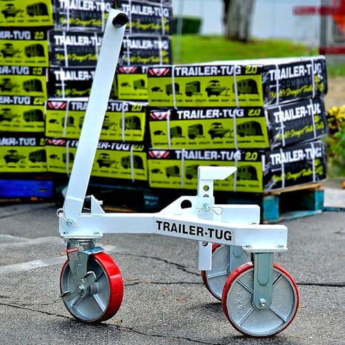 Trailer Tug - 3,500lb Tongue Weight Trailer Mover for RV Boat Motorcycle Jetski- World's Greatest Trailer Dolly