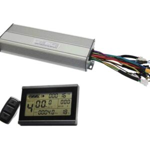 HALLOMOTOR Ebike 36V 48V 18MOSFET 45A 1500W Controller DC Sine Wave Reg Reverse Function Electric Bike+36V 48V LCD3 Display