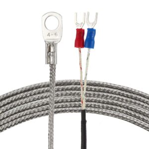 uxcell K Type Thermocouple Temperature Sensor Probe with 2M Cable 6mm Hole 32-752F/0-400C