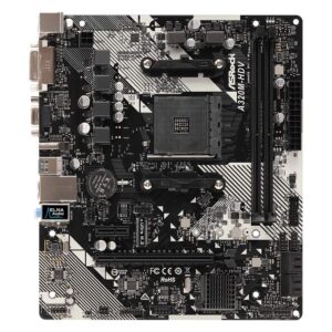 ASRock AMD Ryzen AM4 Compatible with A320 Chip MicroATX Motherboard A320M-HDV R4.0