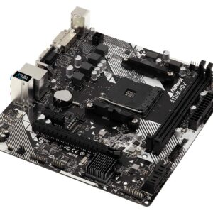 ASRock AMD Ryzen AM4 Compatible with A320 Chip MicroATX Motherboard A320M-HDV R4.0