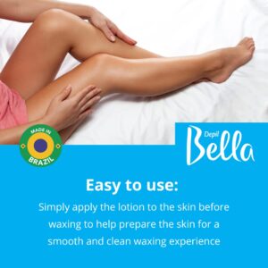 Depil Bella Pre Waxing Astringent Lotion with Mint Extract | Perfect for Smooth and Clean Waxing | 500ml