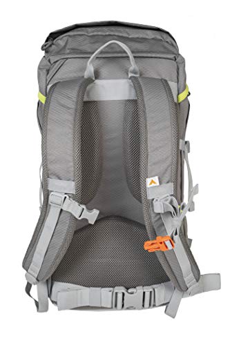 TETON Sports Cirque 1600 Backpack; Packable, Lightweight, Comfortable Daypack for Hiking and Travel; Overnight Bag,Grey, 22" x 15" x 6.75"