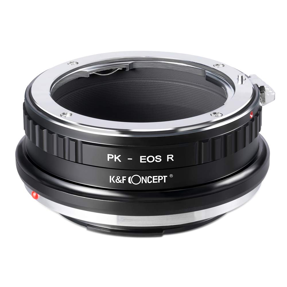 K&F Concept Lens Mount Adapter for Pentax PK Lens to Canon EOS R Camera Body