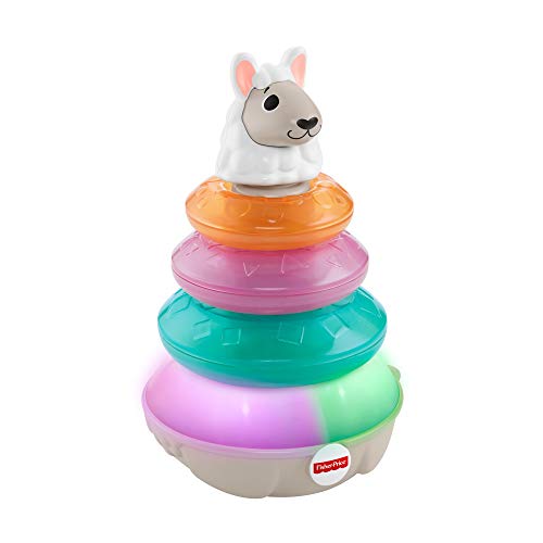 Fisher-Price Linkimals Lights & Colors Llama, Multi Color