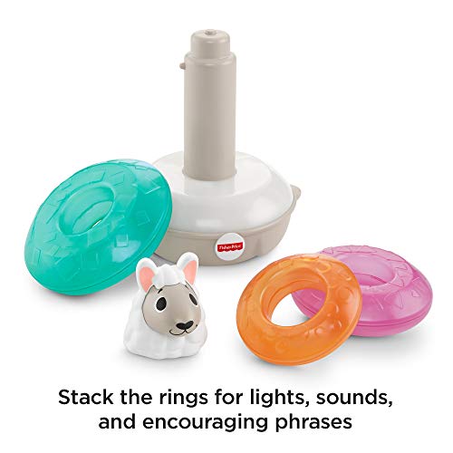 Fisher-Price Linkimals Lights & Colors Llama, Multi Color