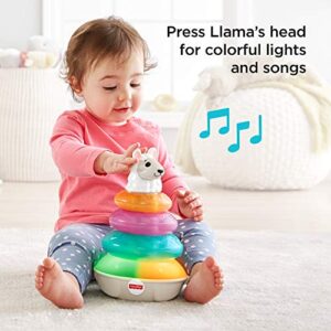 Fisher-Price Linkimals Lights & Colors Llama, Multi Color