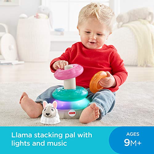 Fisher-Price Linkimals Lights & Colors Llama, Multi Color