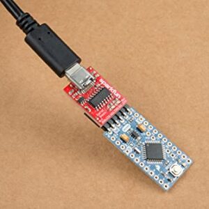 SparkFun Serial Basic Breakout - CH340C and USB-C Development Tool Save space and money in your DIY electronics projects