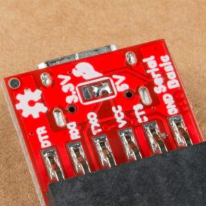 SparkFun Serial Basic Breakout - CH340C and USB-C Development Tool Save space and money in your DIY electronics projects