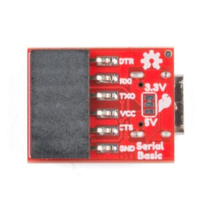 SparkFun Serial Basic Breakout - CH340C and USB-C Development Tool Save space and money in your DIY electronics projects