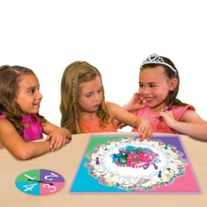 Pretty, Pretty, Princess with 1990's Artwork by Winning Moves Games USA, a Delightful Jewelry Dress-Up Game for 2-4 Players, Ages 5 and Up (1222)